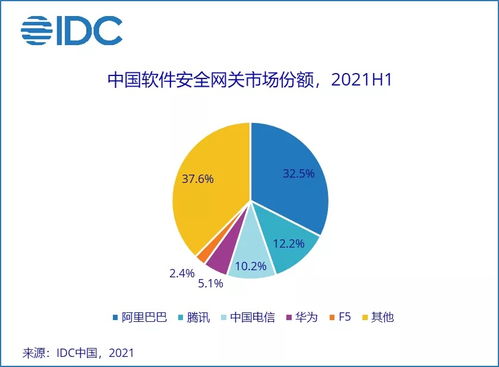 2021上半年中國IT安全軟件市場 需求加速釋放，網絡與信息安全軟件開發同比增長36.6%